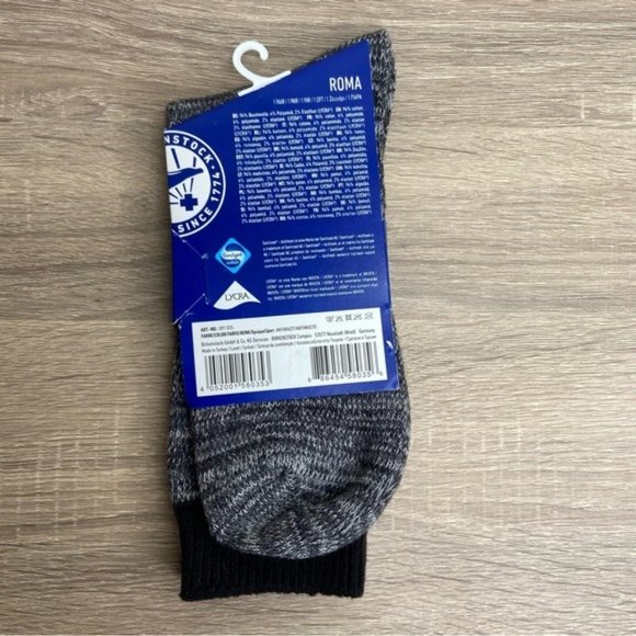 Birkenstock Black Roma Socks NWT - Picture 2 of 3